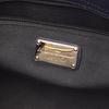 Used Salvatore Ferragamo Gancini Handbag 21 0017 leather Navy Used Women