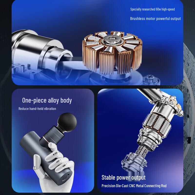 YunKangBao Kovová Mini Fasciální Pistole