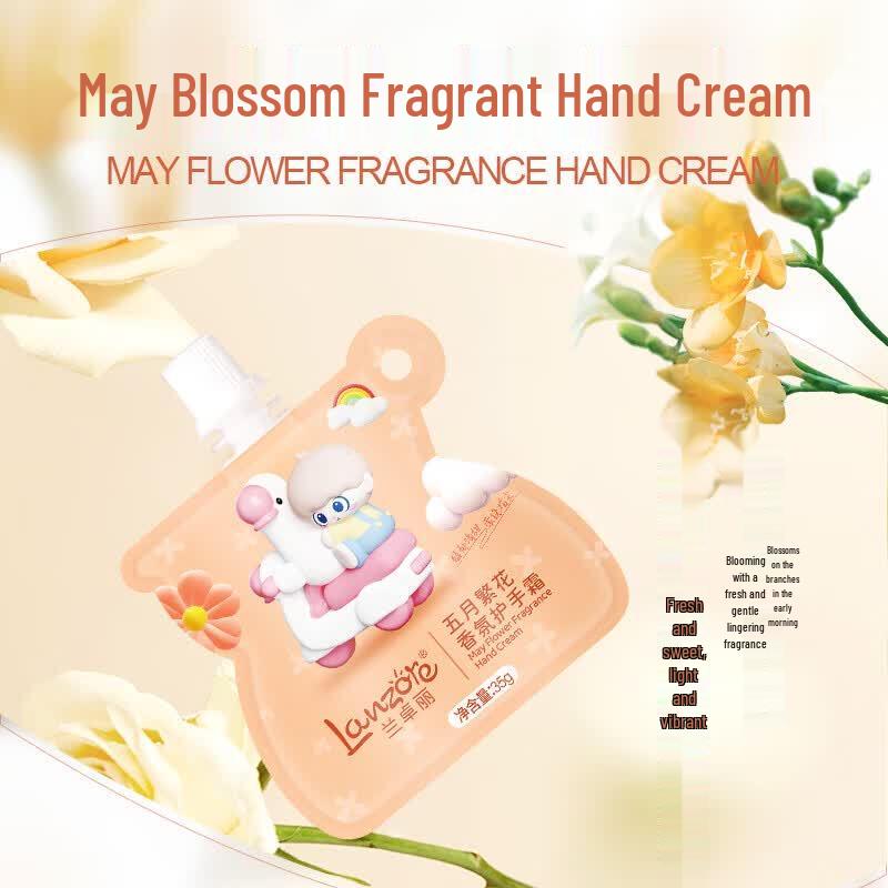 Lanzoye May Blossom Scented Hand Cream 3x35g Set