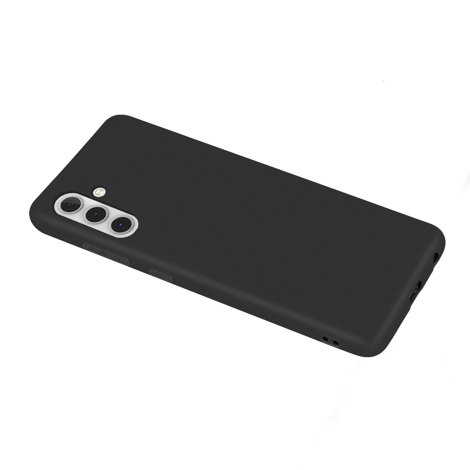 

For Samsung Galaxy A13 5G/A04s 4G (164.7 x 76.7 x 9.1 mm) Drop-proof Phone Slim Case Shockproof Protective TPU Cover Black