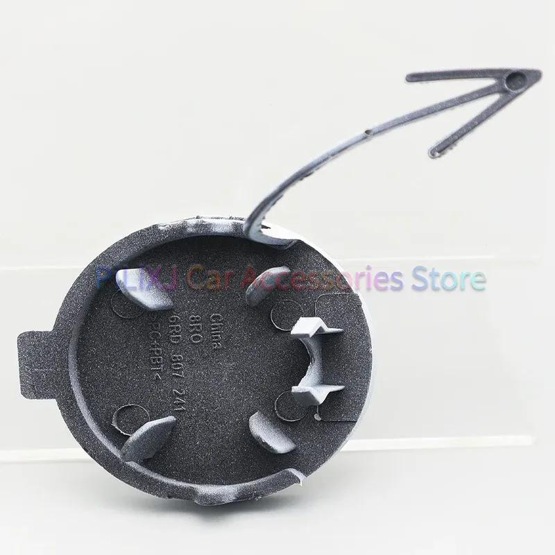 For Volkswagen Polo 2011 2012 2013 2014 2015 2016 2017 2018 Front Bumper Towing Hook Cover Lid Tow Hook Eye Hauling Trailer Cap