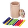 Wooden Learning Color Shape Sorting Toy Fine Motor Skills Puzzle Toy Sensory Matching Game with Draw