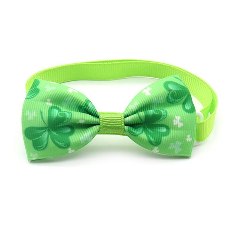 Dogs Flower Collar Festive Shamrocks for Small Medium Girl Dogs Cats Dog Collar Necklaces Flower Costumes