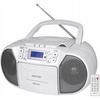 Radio Cassette CD-R/RW, MP3, USB Bluetooth SPT3907W Mando a Distancia Blanco