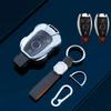 Fashion Alloy Car Key Case Cover With Chain For Mercedes Benz Ce Abs Class Gle Gla Glb Glc Gls Amg W176 W177 203 204 205