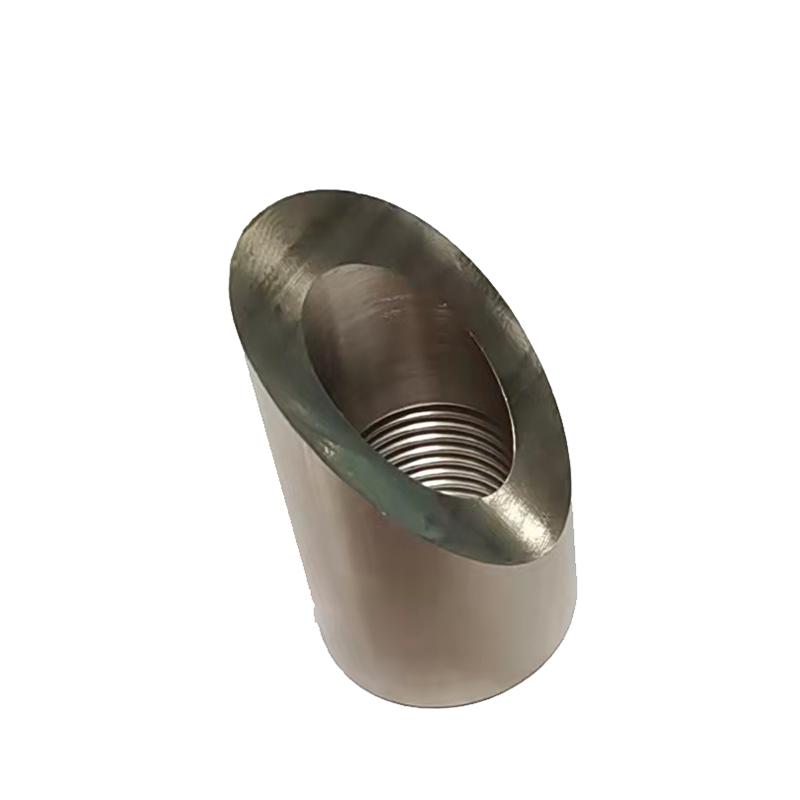 Universeller O2-Sauerstoffsensor-Abstandshalter 45-Grad-Bogen Kerb-Mutter-Anschweißstück M18 x 1,5