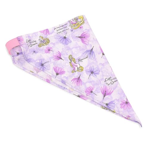 COLORFUL CANDY STYLE Disney Back Cross Apron 100-120 with Triangle Scarf for Children / Rapunzel / FASHIONABLE PRINCESS / Rapunzel / N7907310 Purple