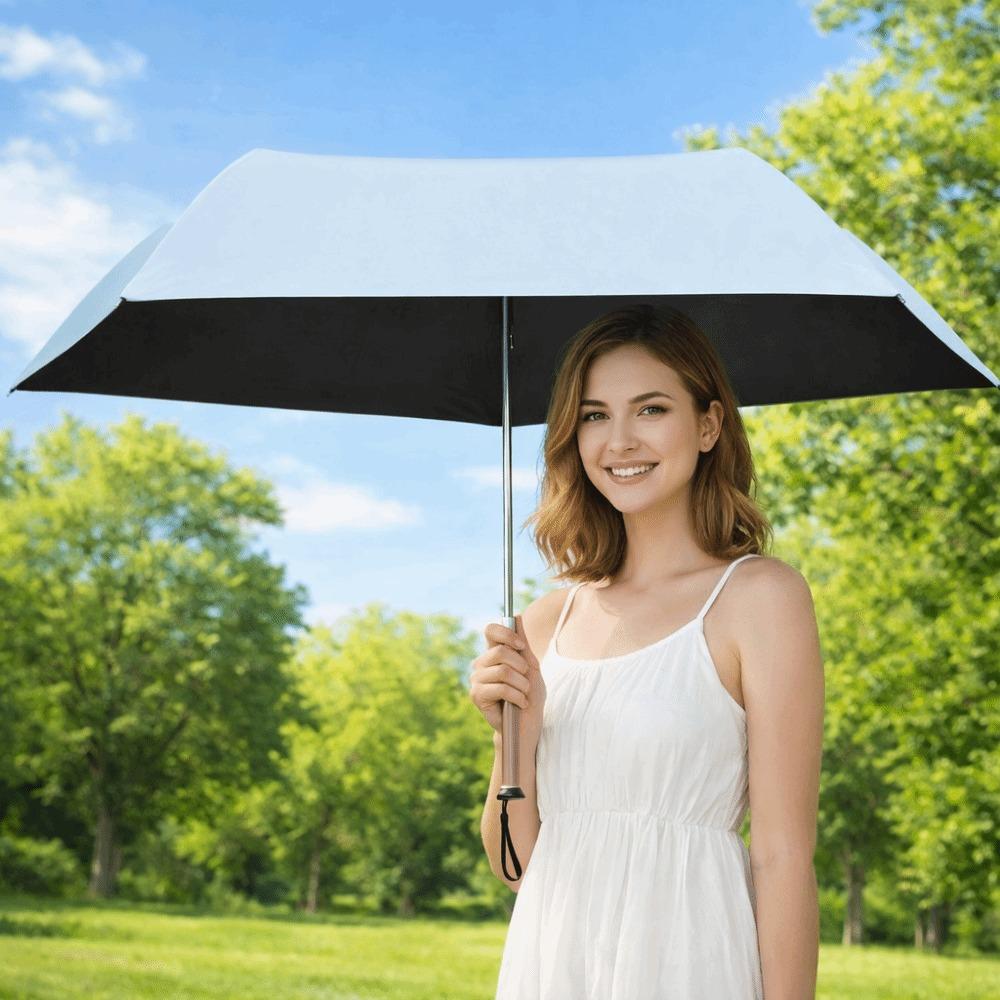 Lightweight Ultra-Light Sun Umbrella Folding Sun Rain Dual Use Umbrella Outdoor