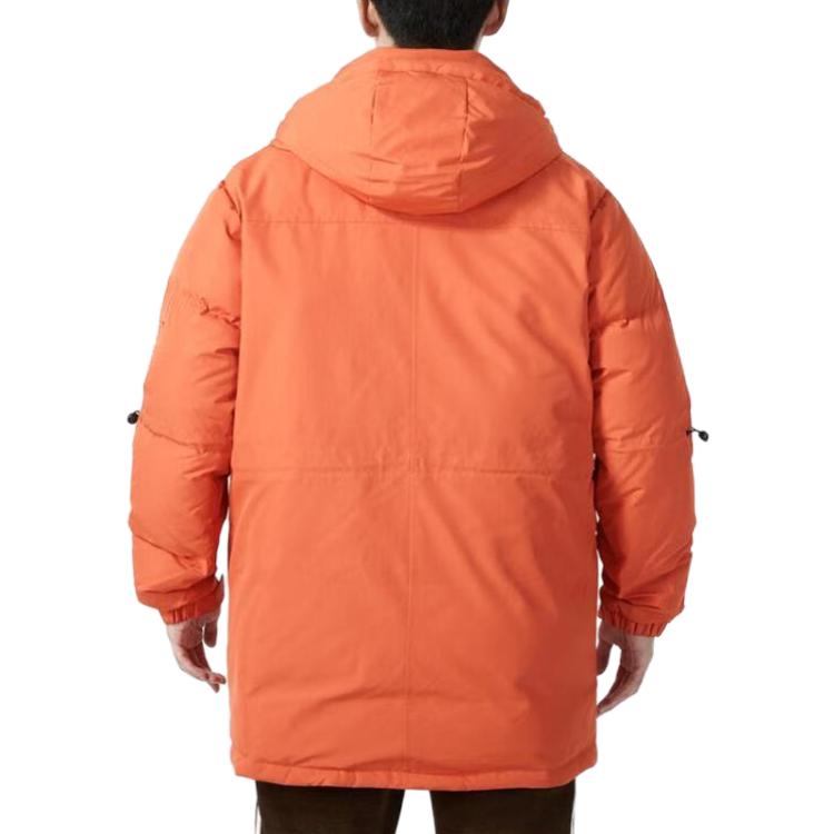 Puma Logo Print Loose Warm Down Jacket Unisex Outerwear Orange 539760-79