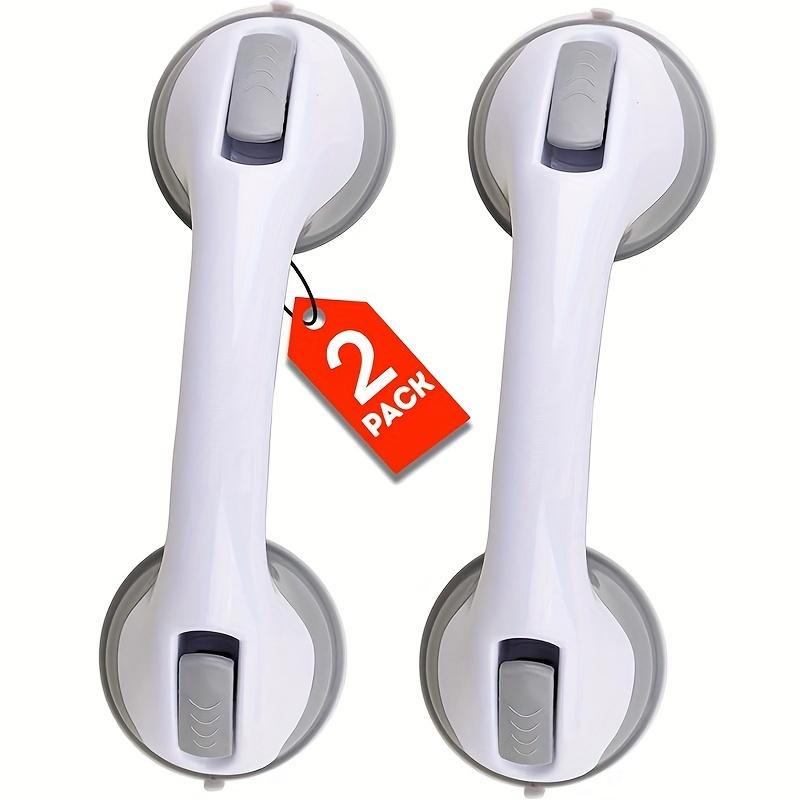 1/2pcs Suction Grab Bars for Bathroom - Safety Hand Grips for Shower, Bathtub - Elderly Balance Assist Handles