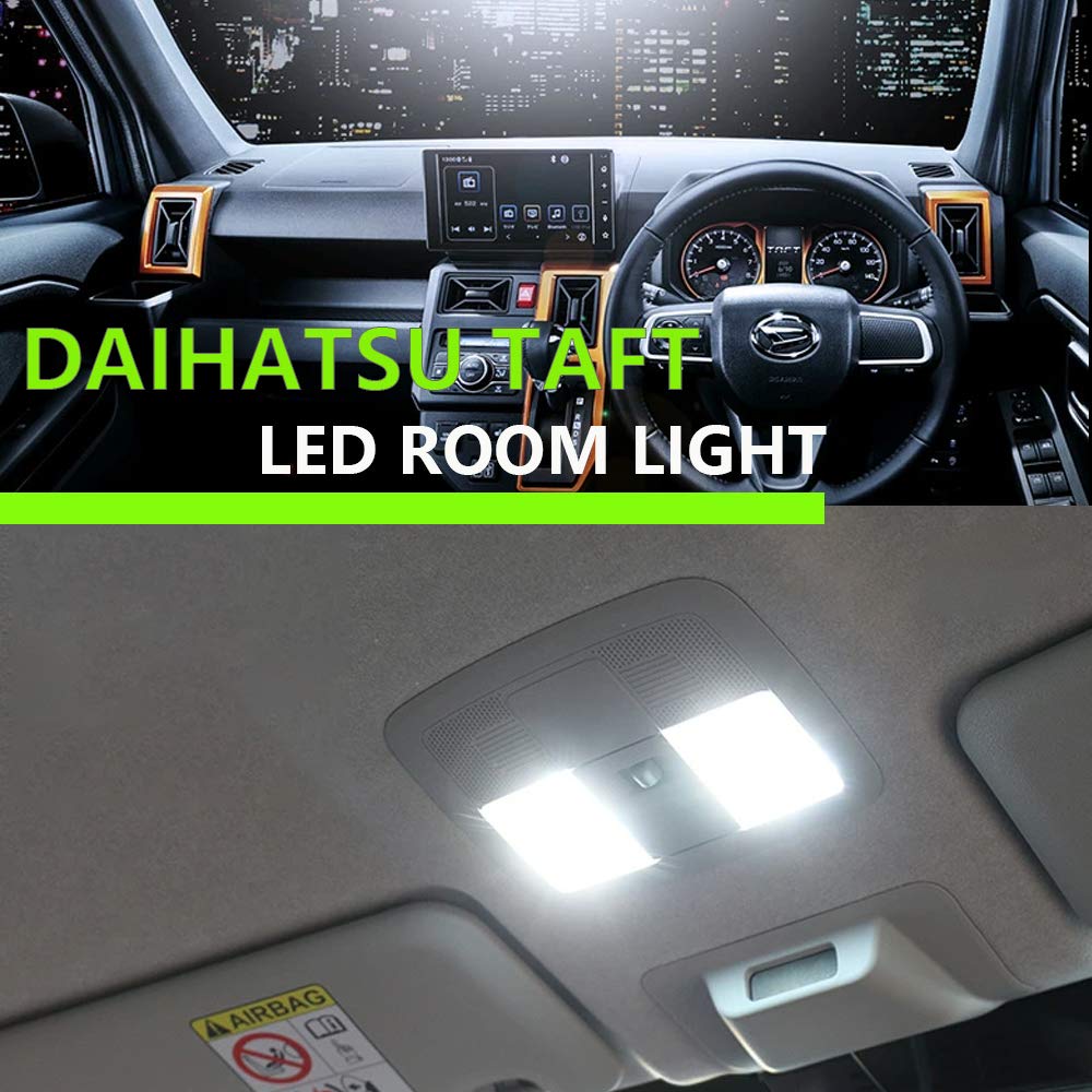 ZXREEK TAFT LED Room Specially Designed for Daihatsu TAFT LA900 Series Interior 5050 SMD Includes Special Installation Tools for Easy Installation