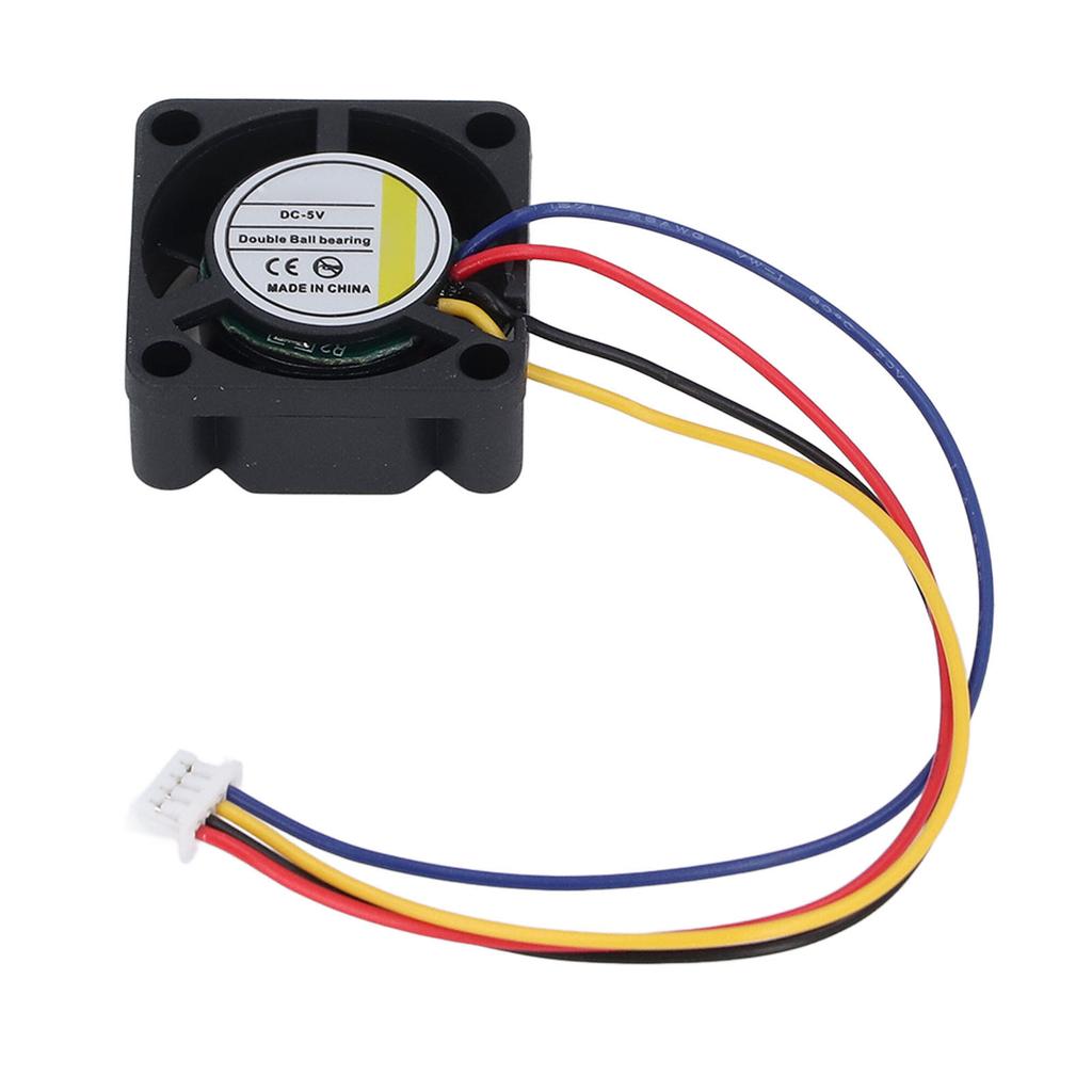 Double Ball Hotend Cooling Fan for X1C Models 3D Printer Bearing Throat Accessories 2510 DC5V 0.13A