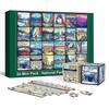 24 Days Puzzle Advent Calendar 2026, National Parks, 24 Mini Pack Daily Puzzle, 1000 Pieces -New 9-28