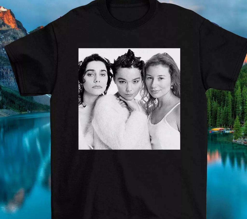 26 PJ Harvey Bjork Tori Amos Londen 1994 Retro T-shirt Maat S M L 2345XL Wit Unisex T-shirt
