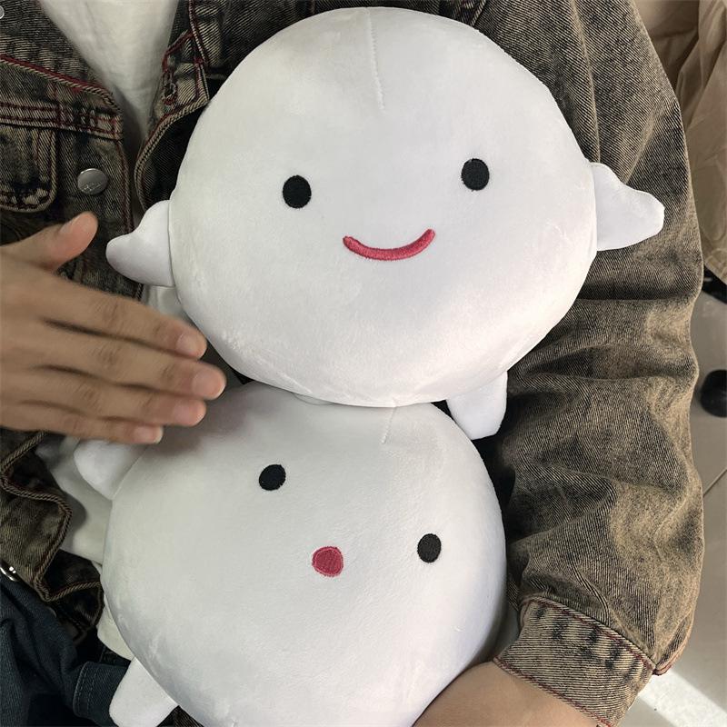 5 Styles Soft Warawara Plush Toys Anime Smile Expression Plush Toys Laugh Smile How Do You Live Stuffed Animal Plaything warm Gifts