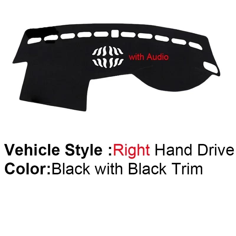 Car Dashboard Cover Non Slip Pad For Volvo XC60 2009 - 2017 Auto Center Car Dash Mat Sun Shade Pad Anti-UV Cushion 2016 2015