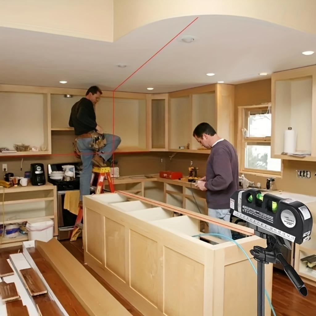 Profi laserová vodováha - Přesné měření se zvýšenou viditelností - Ideální pro DIY a stavební projekty