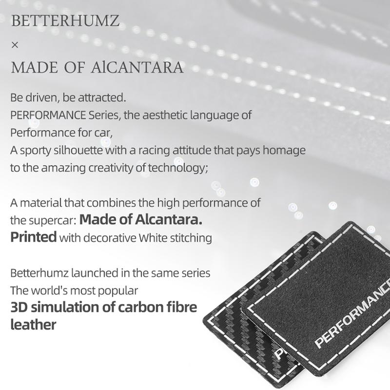 Fabriqué en Alcantara Betterhumz Pour Ford F-150 SVT Raptor -2025 Autocollant de Garniture Électronique de Frein à Main pour Voiture Accessoires d'Intérieur de Voiture