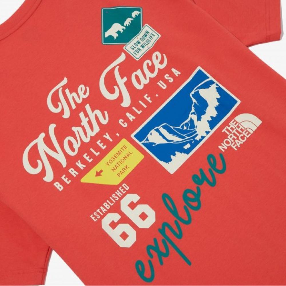 The North Face White Label Emblem Archive Short Sleeve Round Tee Nt7uq10n
