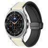 Leather+Silicone Strap for Samsung Galaxy Watch8 44mm 40mm Classic 46mm Magnetic Buckle Wristband for Galaxy Watch Ultra 2025 47mmBelt