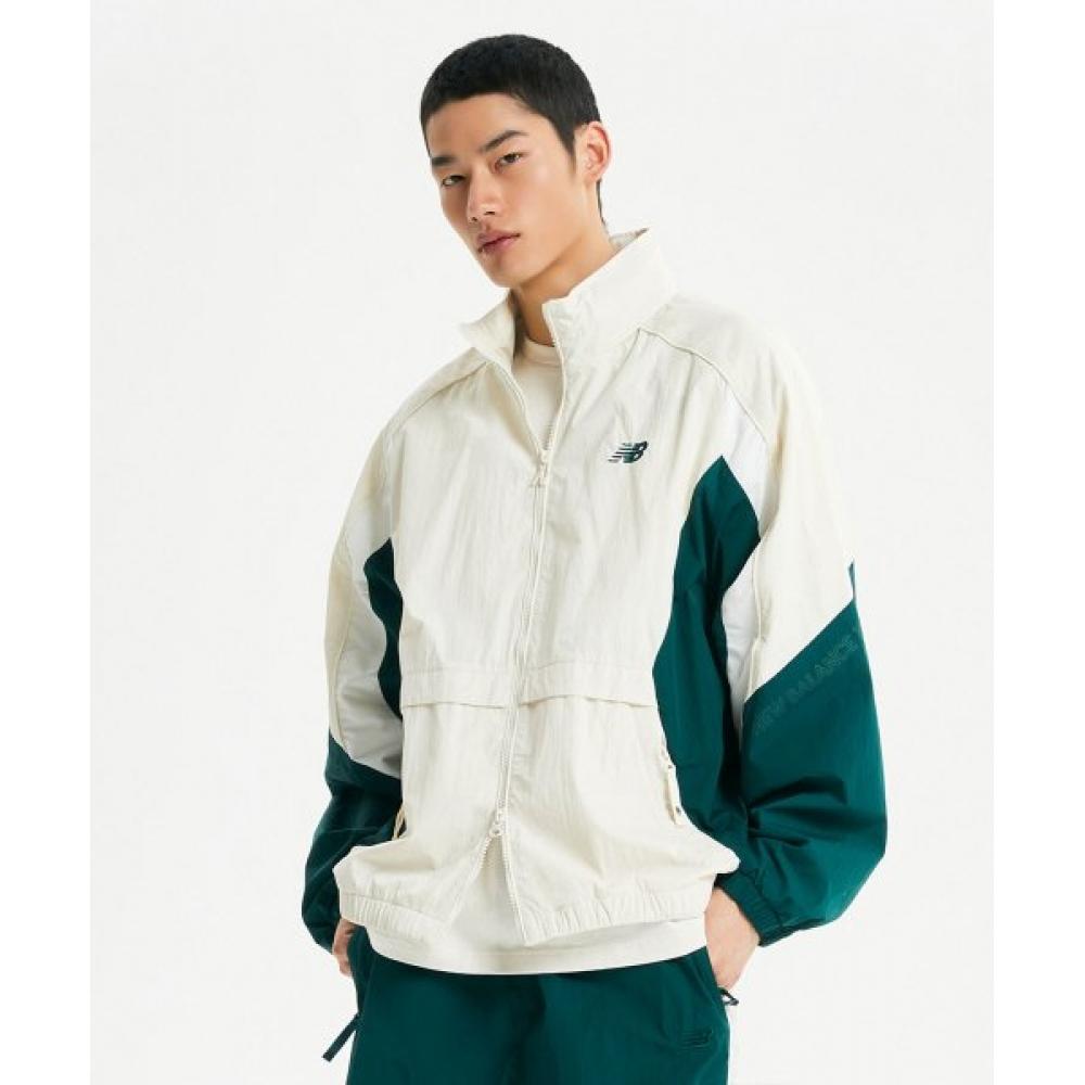 

NEW BALANCE NEW BALANCE NBNAE12313 КУРТКА UNI FLYING WARM UP КУРТКА Слоновая кость