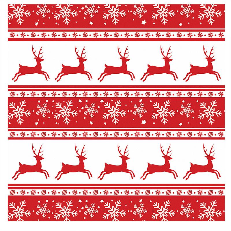 100PC Oil-Proof Paper Baking Wrapping Paper Christmas Theme Greaseproof Paper for Kitchen Sandwich Burger Wrapping Paper Plate