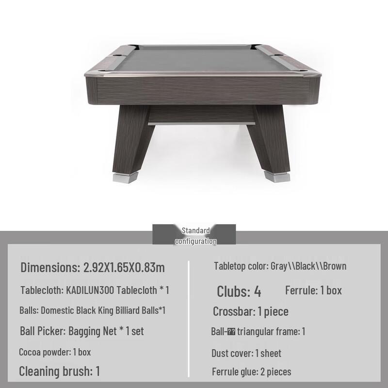 Bojue 9-Ball Billiard Table