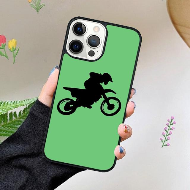 Moto Cross Motorcycle Sports Phone Case For iPhone 17 Air 15 16 16e 11 12 13 14 Pro Max Cover For iPhone 17 Air Max Plus Fundas