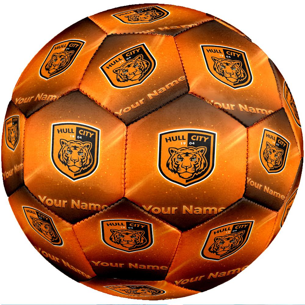 Hull City Fashion Size 5 Football Wearproof Non‑Slip Soccer Ball For Sports Training Entertainment Use