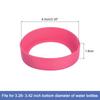 4pcs Water Bottle Boot, Non Slip Bottom Protective Silicone Boot Sleeve Cover Bumper for Water Bottles Mug Tumbler (85mm)