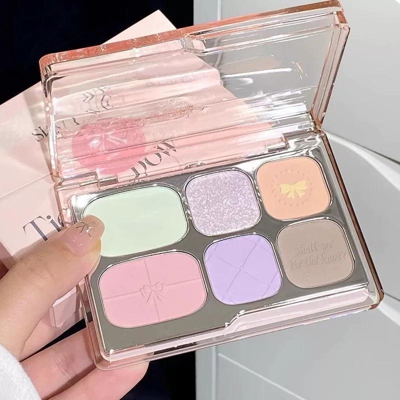 Upgrade 2.0! Everbab Aibela Matte Six-Color Eyeshadow Palette, All Matte Earth Tones, Comprehensive Highlighter and Contouring