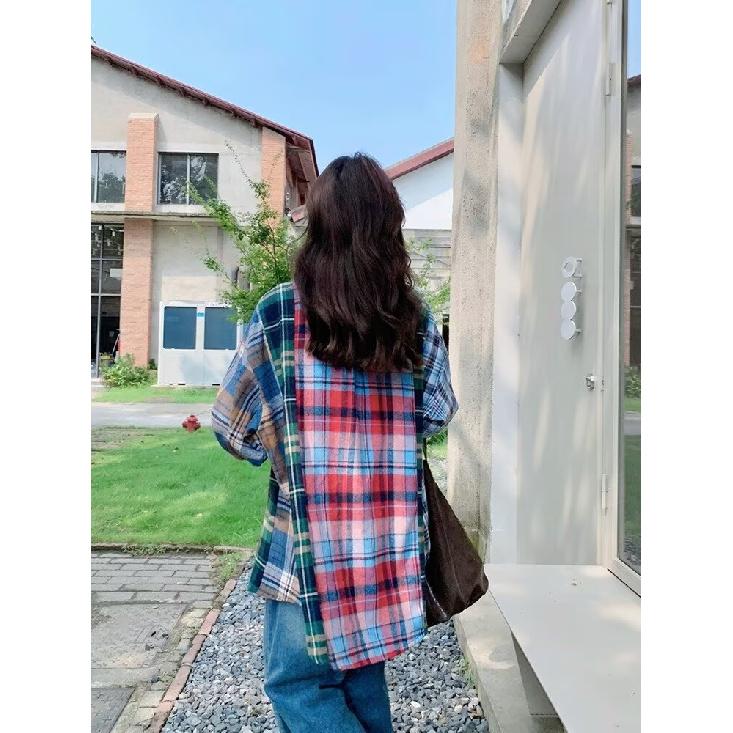 2024 Letter Long Sleeve Shirt Japanese Hong Kong Style Ins Loose Shirt Boys Summer Trendy Versatile Casual Coat