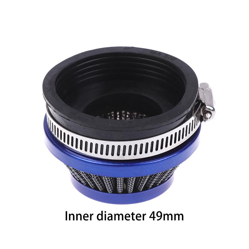 1 Piece Push Mini Moto Pocket Bike Atv Quad Motorcycle Parts Universal 35Mm-60Mm Air Filter Clearner For Gas Motorized Bicycle