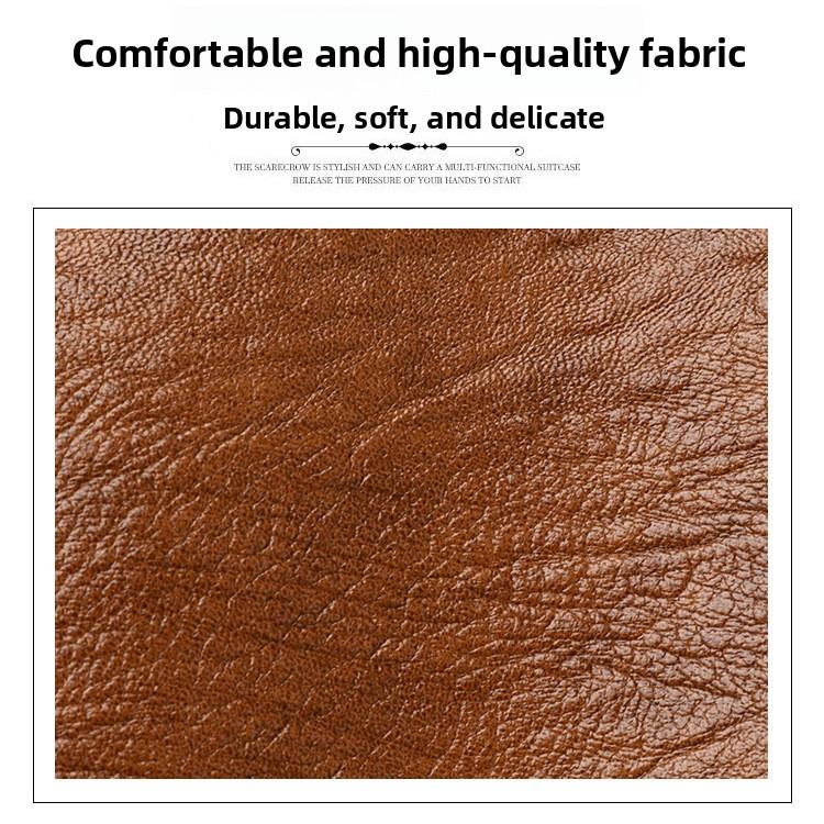Bolsa Transversal em Couro com Cera de Óleo Retrô, com Textura e Sensação Vintage, Design de Aba Simples e Elegante, e Alça de Ombro Ajustável