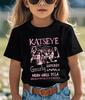 Youth Girl Cotton Streetwear Hot Katseye Print T Shirt Kids Summer Clothes Girls Short Sleeve T-Shirt Children's Fashion Tops