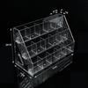 Large Capacity Acrylic Pen Holder - Multi-Grid Organizer for Watercolor Pens and Paintbrushes