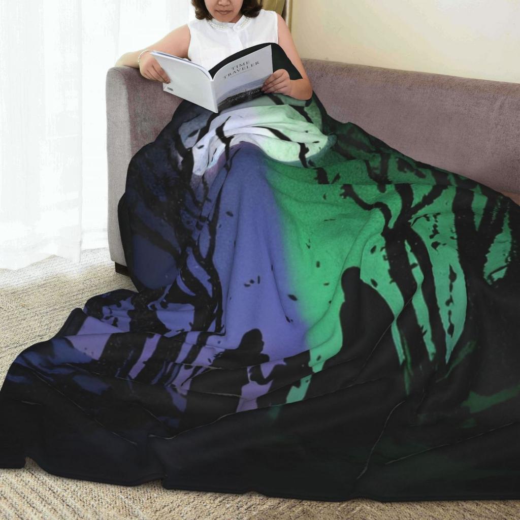 Agatha All Along Movie Film Action Flannel Blanket Warm Soft Throw Blanket for Outdoor Camping Funny Bedspread Sofa Bed Cover