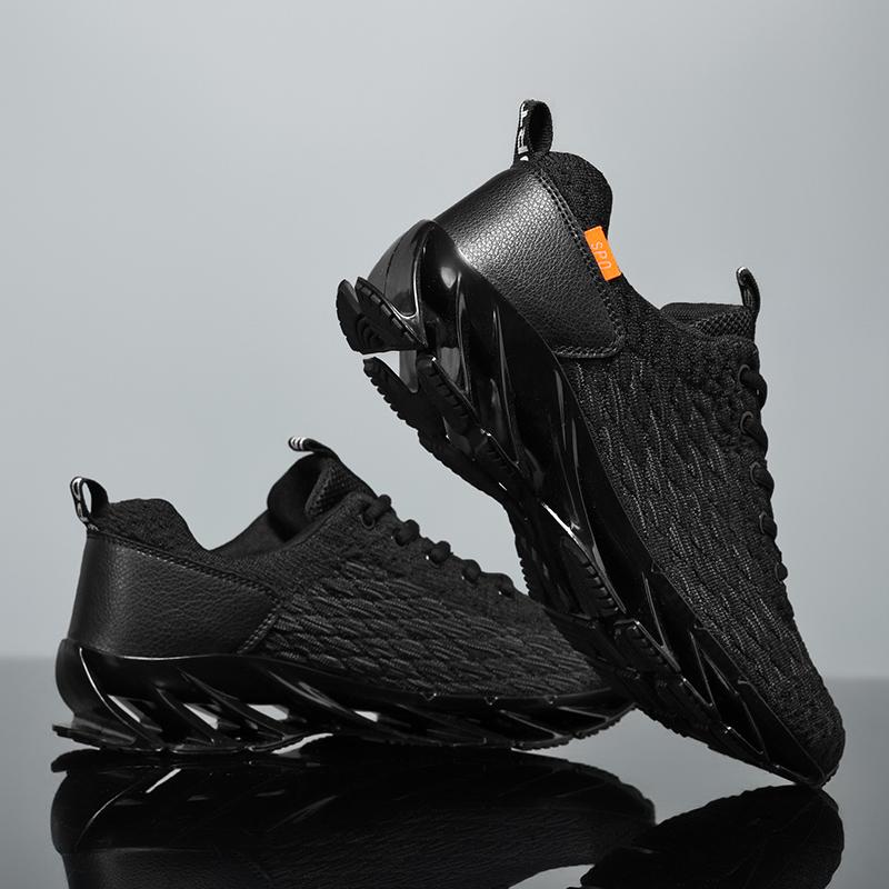 Fashion PARZIVAL Men Sports Shoes Women's Fashion Casual Walking Shoes Blade Sole Sneakers Breathable Sneakers Couples Zapatos Hombres