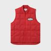 ThIs Is Never That Ripstop Quilted Down Vest Red