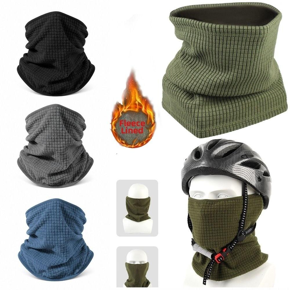Polyester Winter Neck Warmer Thickened Fleece Neck Warmer New Neck Gaiter Cycling