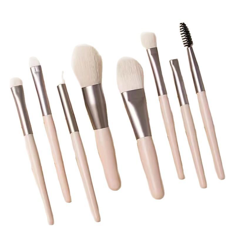 8Pcs Make-Up Pinsel Set Make-Up Concealer Pinsel Erröten Lose Pulver Pinsel Lidschatten Highlighter Foundation Pinsel Schönheit Werkzeuge