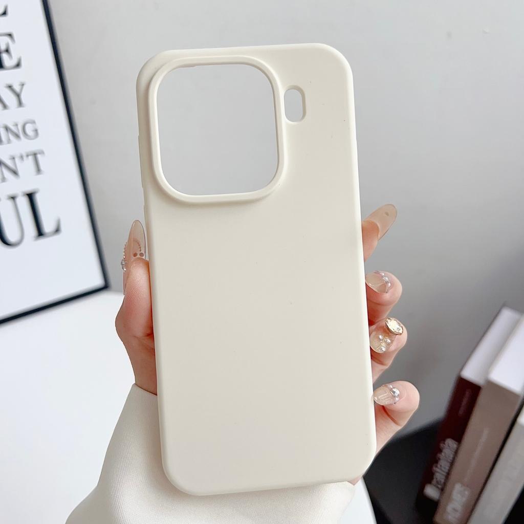 Flüssigsilikon Weiche Hülle Für Oppo Find X9 und Find X9 Pro Babyhaut-Touch Anti-Fingerabdruck Stoßfeste Hülle Abdeckung