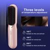 Hair Salon Wireless Professional Quick Heated Electric Comb Personal Care Multifunctional Hairstyle Brush Hair Straightener