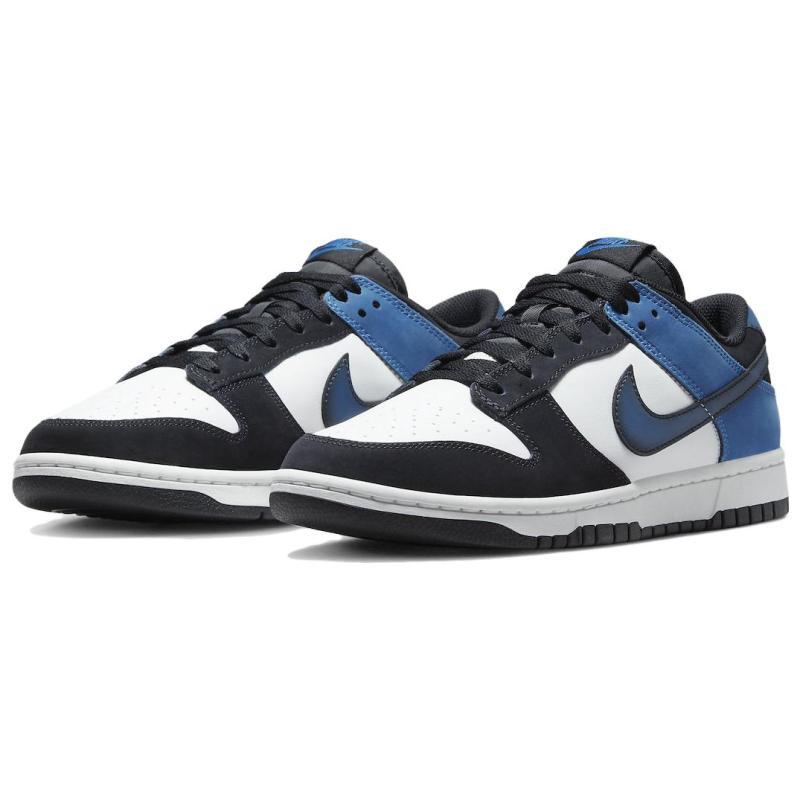 Nike Dunk Low Airbrush Industrial Blue Skate Shoes Sneakers FD6923-100