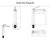 Brushed Rose Gold Bathroom Faucet Brushed Gold Basin Faucet Hot Cold Sink Faucet Brass Lavotory Faucet Swivel Sink Water Crane