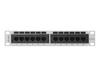 Patch panel Lanberg PPU5-9012-S 12 port 1U 10" kat.5e szary