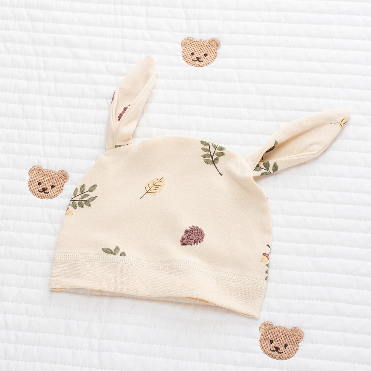 

Шапочка без кісточок для новонародженого 0-3 місяців - Сезон весна та осінь S, 34CM Hat Circumference