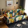 1pc Bohemian Sofa Slipcover, Non-slip Sofa Cover, Elastic Couch Cover Furniture Protector for Bedroom Office Living Room Home Decor