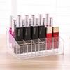 Transparenter 24 Fächer Acryl Make-up Organizer Lippenstifthalter Displayständer Etui Kosmetik Nagellack Make Up Organizer Werkzeug#059