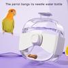 Automatic Bird Waterer 15.2oz Leakproof Water Dispenser with Firing Pin Mechanism for Various Bird Cages Watering Supply